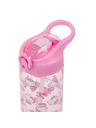 BAAGL  BAAGL Tritánová fľaša na pitie s slúchadlom Hello Kitty Sweet Leopard, 500 ml