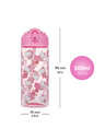 BAAGL  BAAGL Tritánová fľaša na pitie s slúchadlom Hello Kitty Sweet Leopard, 500 ml