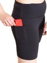 Meatfly Meatfly dámske biker kraťasy Shorbi Long Black