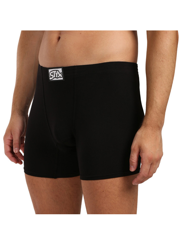 Styx Sada troch - pánske boxerky Styx long klasická guma čierne