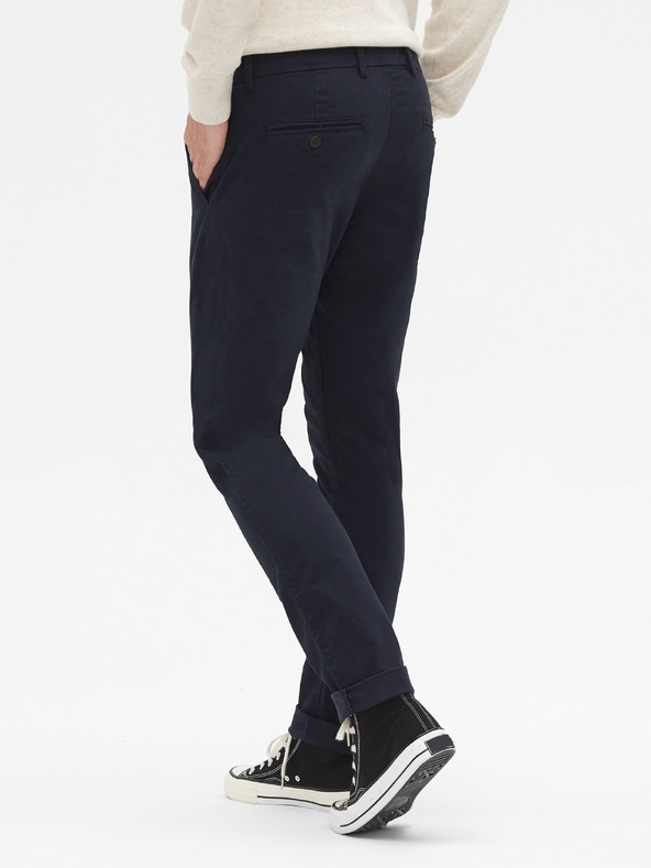GAP Khaki nohavice skinny GapFlex GAP
