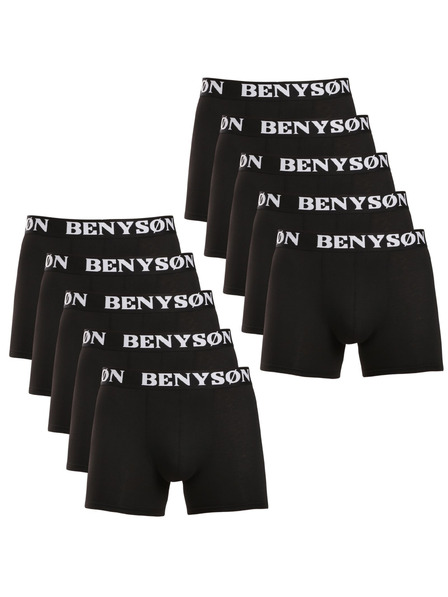 Benysøn Sada desiatich - pánske boxerky Benysøn čierne (4004/4004)