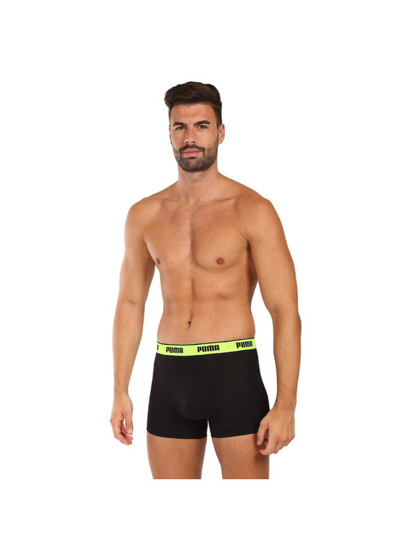 Puma Sada troch - pánske boxerky Puma čierne