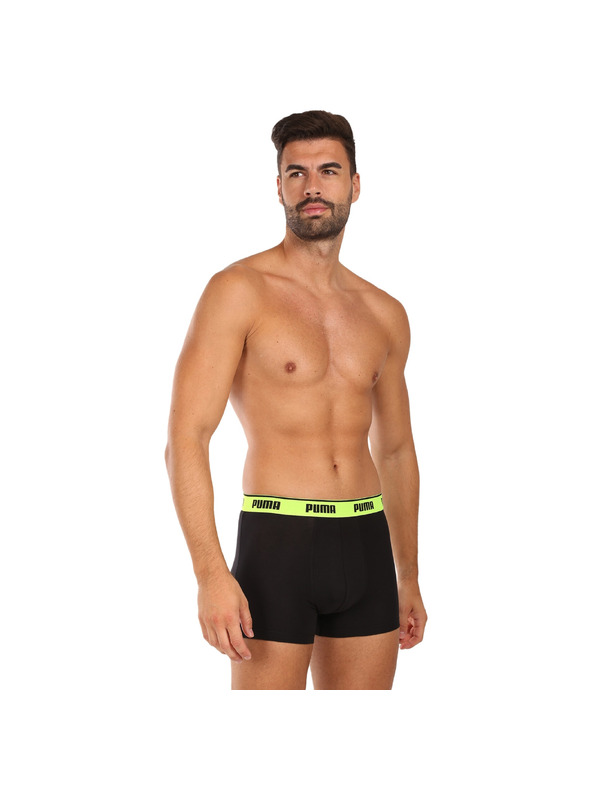 Puma Sada troch - pánske boxerky Puma čierne