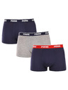 Puma Sada troch - pánske boxerky Puma viacfarebné