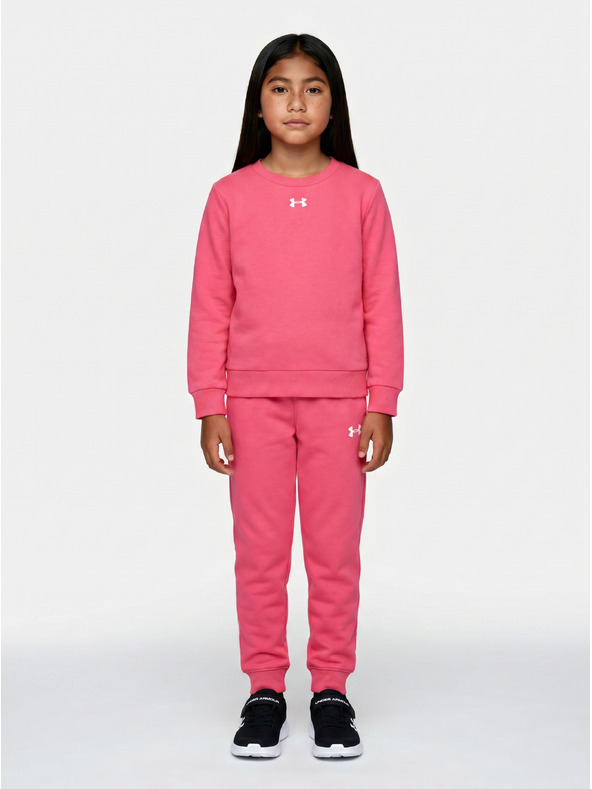 Under Armour Dievčenský set Under Armour UA RIVAL CREWNECK SET
