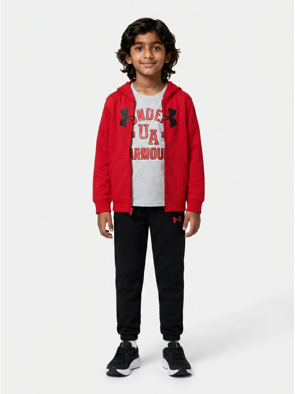 Under Armour Chlapčenský set Under Armour UA RIVAL 3PC HOODIE SET