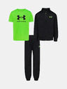 Under Armour Chlapčenský set Under Armour UA 3PC BRAWLER TRACK SET