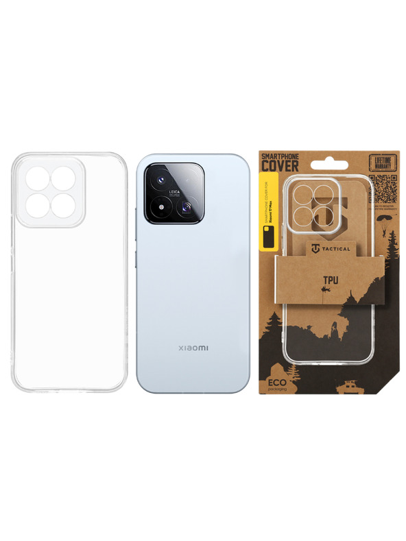 Tactical Tactical TPU Kryt pre Xiaomi 17 Max Transparent