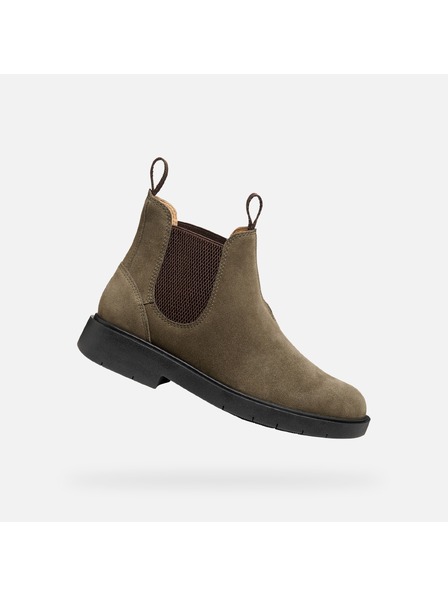 Geox Khaki dámska členková obuv Geox Spherica EC1