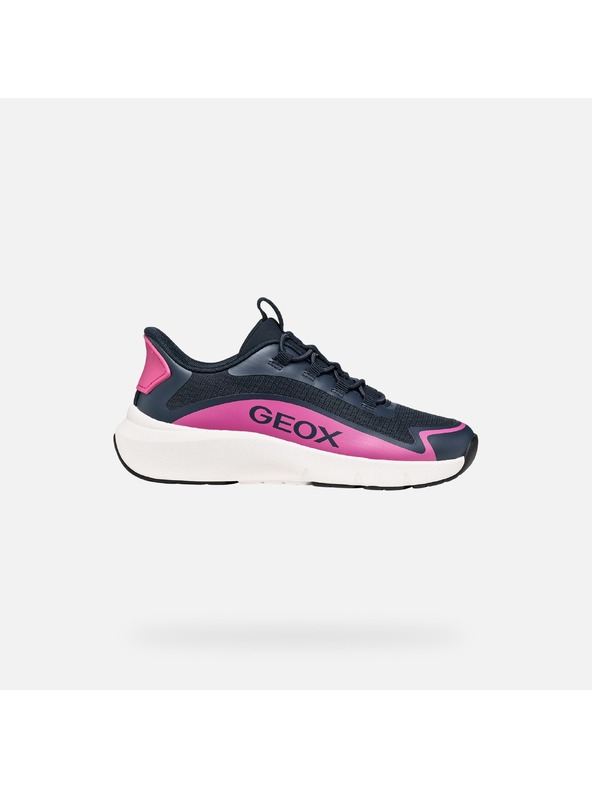 Geox Tmavomodré dievčenské tenisky Geox Pro-ran Fast in