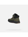 Geox Khaki chlapčenská členková obuv Geox Flexyper