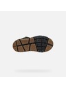 Geox Khaki chlapčenská členková obuv Geox Flexyper