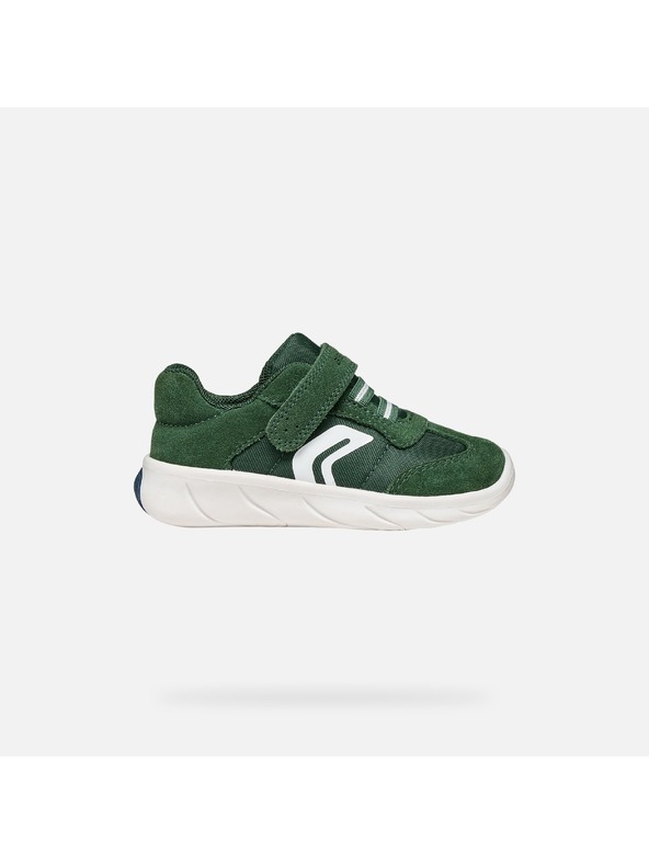 Geox Zelené chlapčenské barefoot tenisky Geox Foot-Run