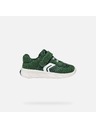 Geox Zelené chlapčenské barefoot tenisky Geox Foot-Run