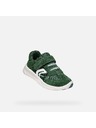 Geox Zelené chlapčenské barefoot tenisky Geox Foot-Run