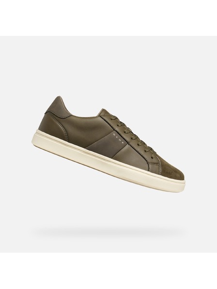 Geox Khaki pánske tenisky Geox Baltmoore