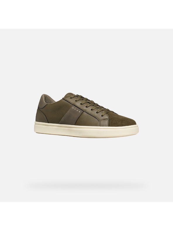 Geox Khaki pánske tenisky Geox Baltmoore