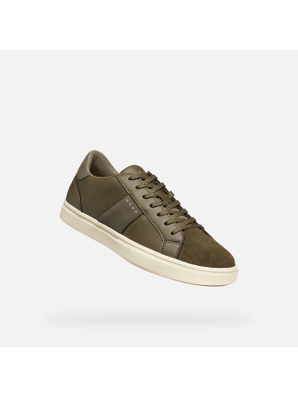Geox Khaki pánske tenisky Geox Baltmoore