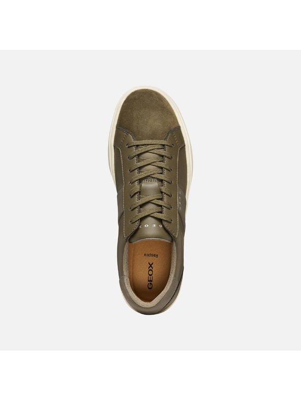 Geox Khaki pánske tenisky Geox Baltmoore