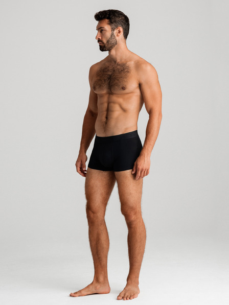 Ombre Clothing Pánske bavlnené boxerky s logom – 3ks v mixe V2 U532 Ombre Clothing
