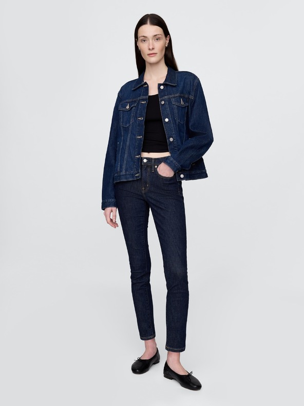 GAP Džínsy Mid Rise True Skinny GAP
