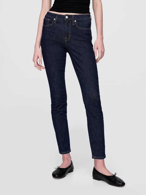 GAP Džínsy Mid Rise True Skinny GAP