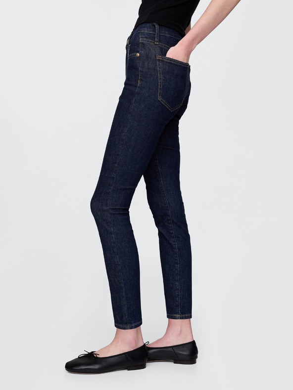 GAP Džínsy Mid Rise True Skinny GAP