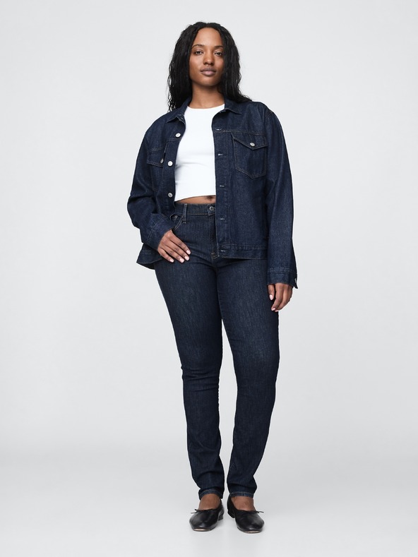 GAP Džínsy Mid Rise True Skinny GAP