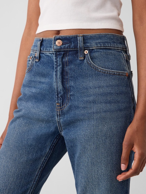 GAP Džínsy 90s Straight Crop GAP