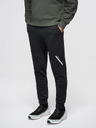 Ombre Clothing Pánske tepláky joggers - čierne V2 OM-PASK-0280 Ombre Clothing