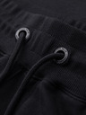 Ombre Clothing Pánske tepláky joggers - čierne V2 OM-PASK-0280 Ombre Clothing
