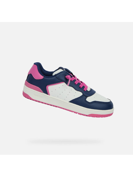 Geox Tmavomodré dievčenské tenisky Geox Washiba Girl