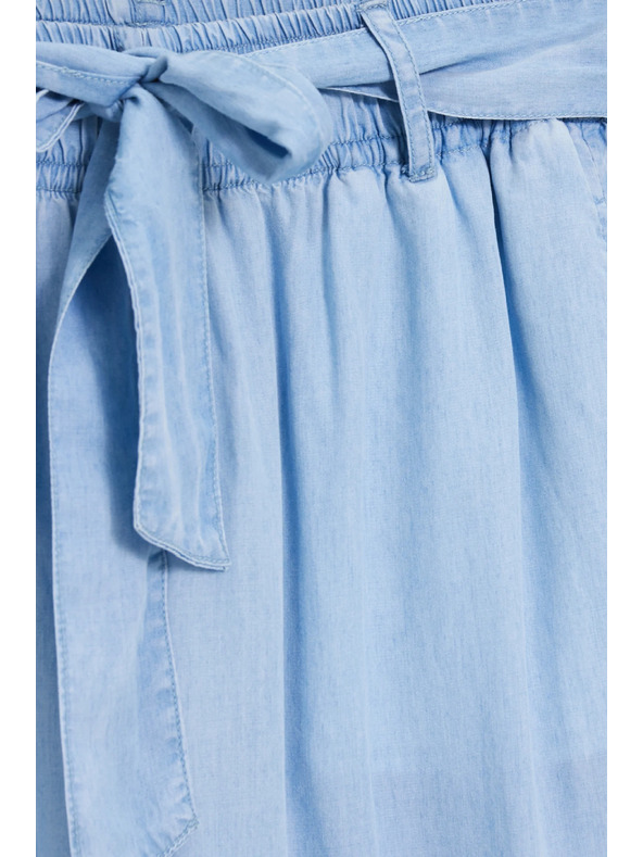 Moodo Culottes nohavice modré Moodo