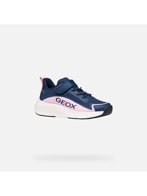 Geox Tmavomodré dievčenské tenisky Geox Pro-ran