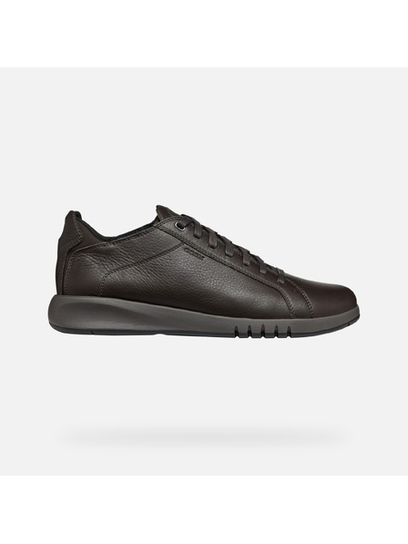 Geox Hnedé pánske tenisky Geox Aerantis