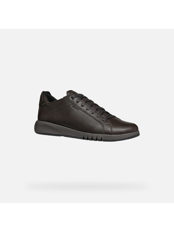 Geox Hnedé pánske tenisky Geox Aerantis