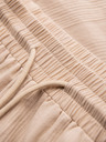 Ombre Clothing Pánske štruktúrované bavlnené šortky – svetlo hnedé V1 OM-SRCS-0209 Ombre Clothing