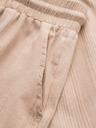 Ombre Clothing Pánske štruktúrované bavlnené šortky – svetlo hnedé V1 OM-SRCS-0209 Ombre Clothing