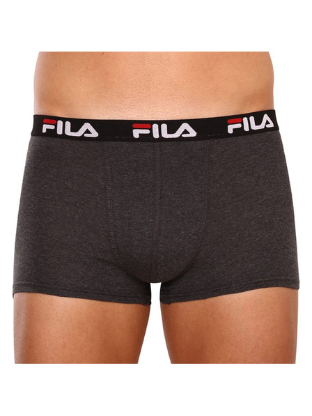 FILA Sada dvoch - pánske boxerky Fila sivé (FU5141/2-248)