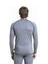Meatfly Meatfly pánske termo tričko Avery Charcoal Heather