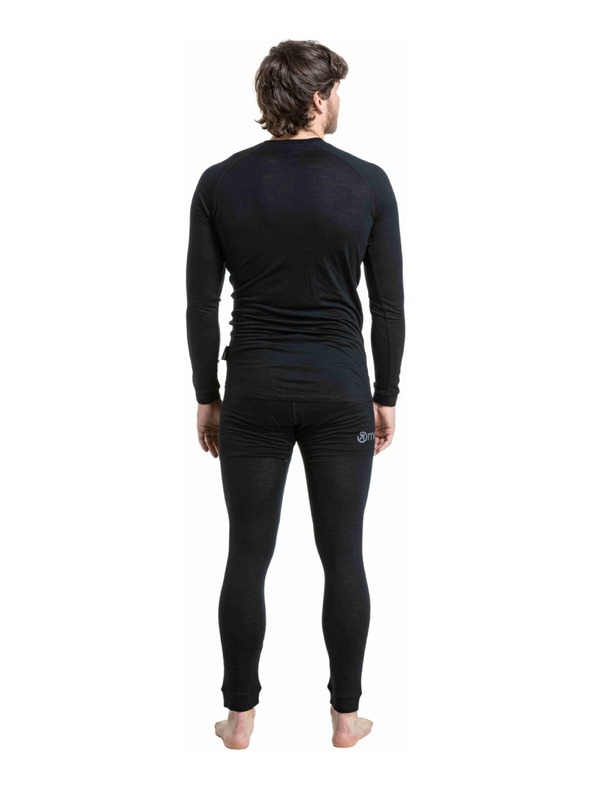 Meatfly Meatfly pánske merino tričko Bernie Black