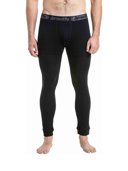 Meatfly Meatfly pánske merino nohavice Nicolas Black