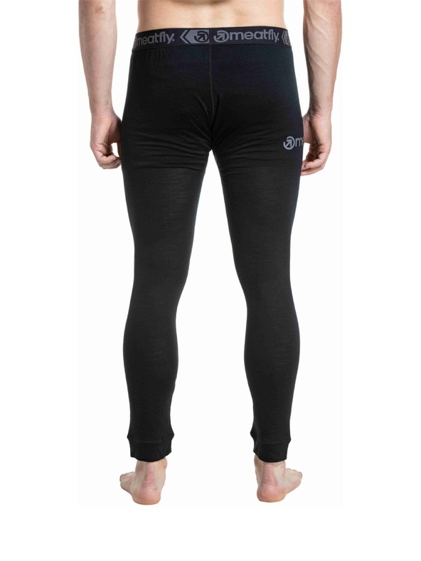 Meatfly Meatfly pánske merino nohavice Nicolas Black