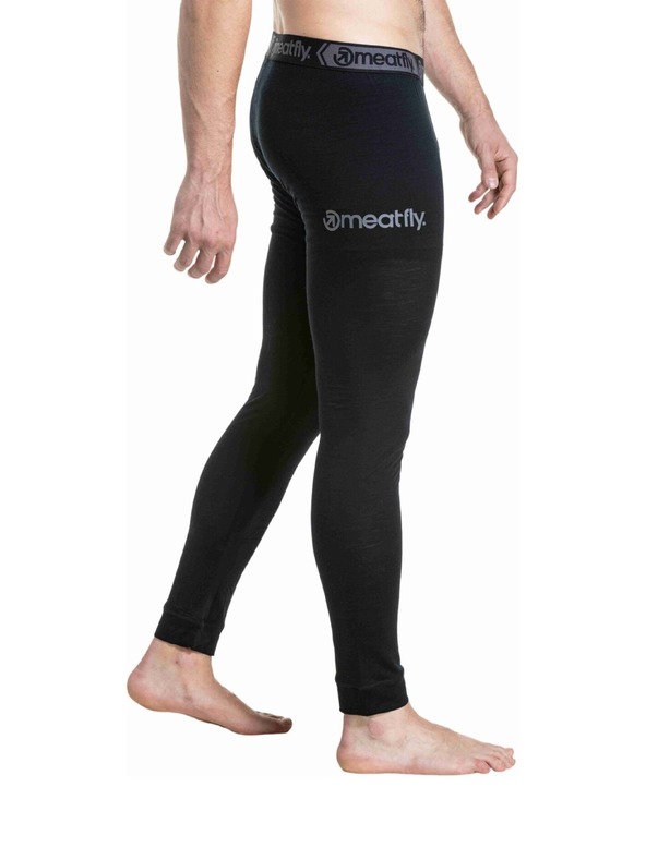 Meatfly Meatfly pánske merino nohavice Nicolas Black