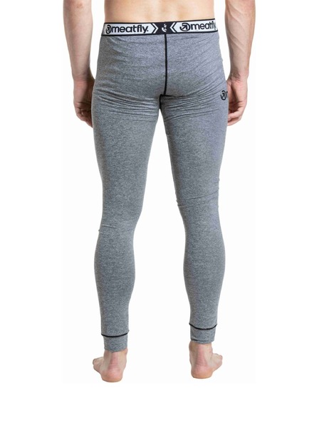 Meatfly Meatfly pánske termo nohavice Sloan Charcoal Heather