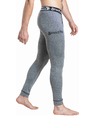 Meatfly Meatfly pánske termo nohavice Sloan Charcoal Heather