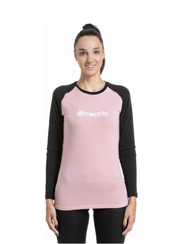 Meatfly Meatfly dámske merino tričko Grace Rose / Black