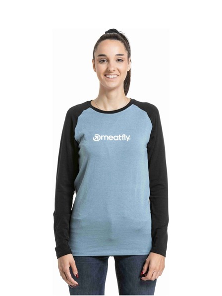 Meatfly Meatfly dámske merino tričko Grace Cloud / Black