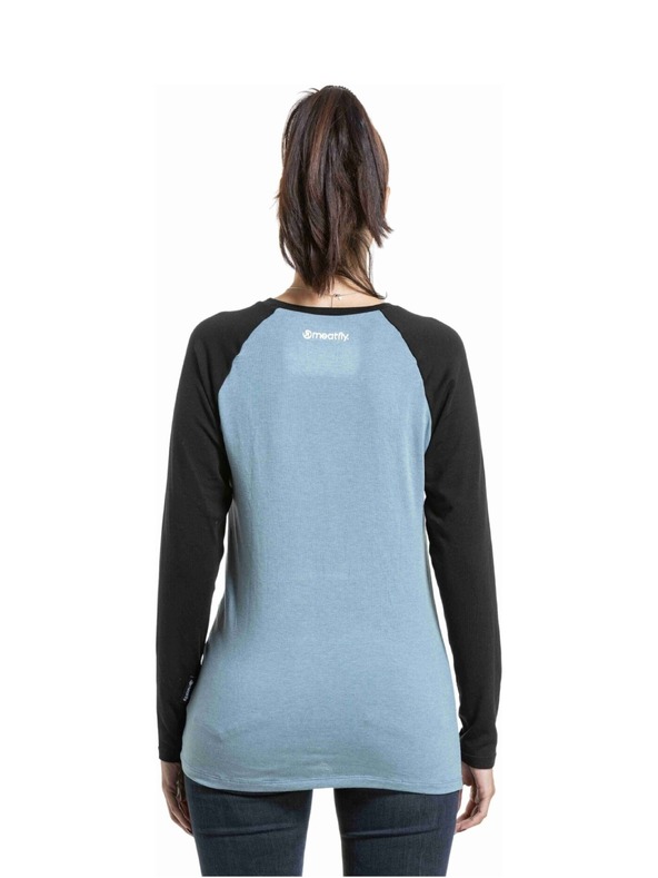 Meatfly Meatfly dámske merino tričko Grace Cloud / Black